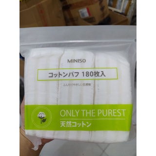 Bông Tẩy Trang Miniso 180 miếng