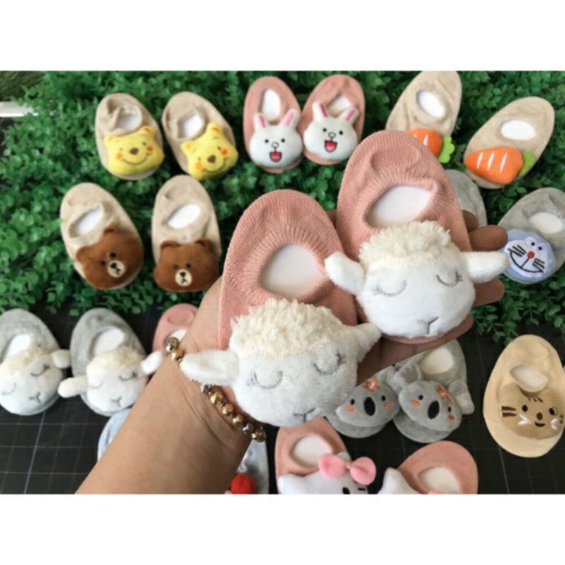 Tất vớ thú bông 3D có chống trượt