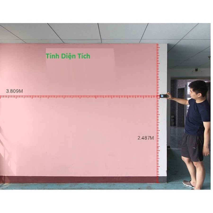 Máy đo khoảng cách điện tử cầm tay bằng hồng ngoại SNDWAY sử dụng laser hiện đại Chammart