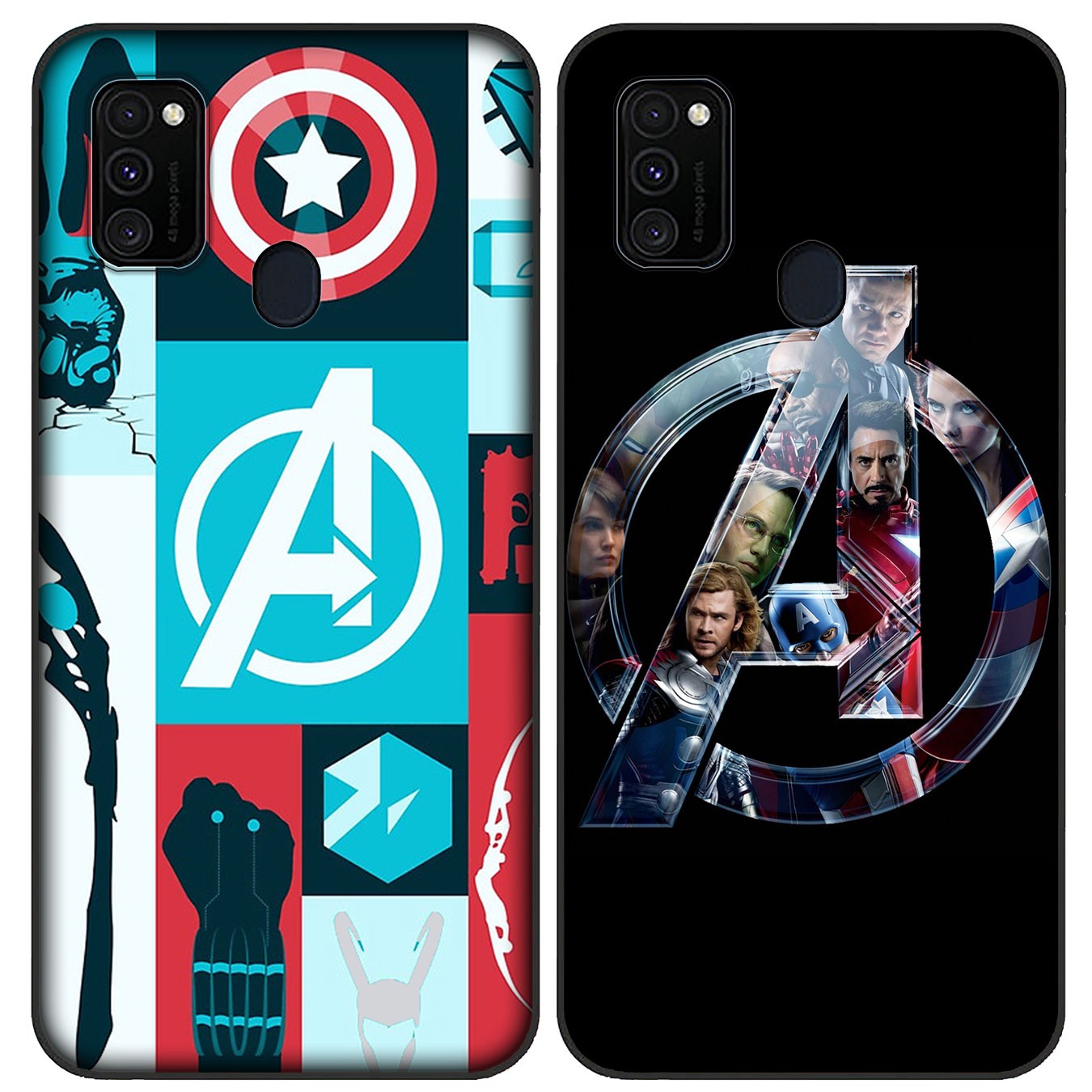 MARVEL ốp lưng samsung Tpu Mềm In Hình Captain America Cho Samsung Galaxy A2 J4 Core J6 Prime Plus J8 2018 J7 Duo
