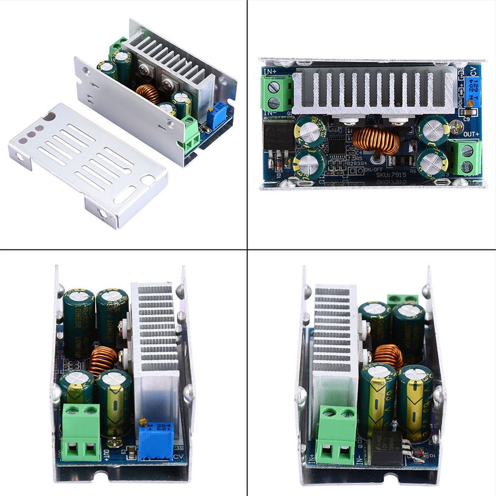 Mô Đun Hạ Áp DC-DC 200W 15A 8-60V Sang 1-36V Chuyên Dụng