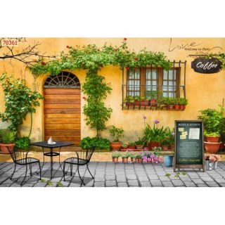 Tranh dán quán cafe, trà sữa, trà chanh KT 120x80cm