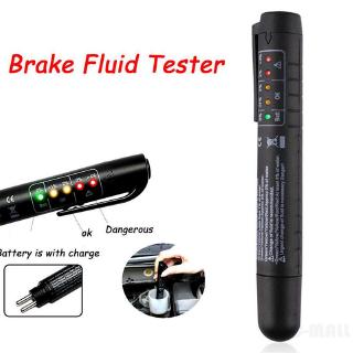 DOT3 DOT4 DOT5 Brake Fluid Tester Pen LED Moisture Water Compact Tool Test Indicator