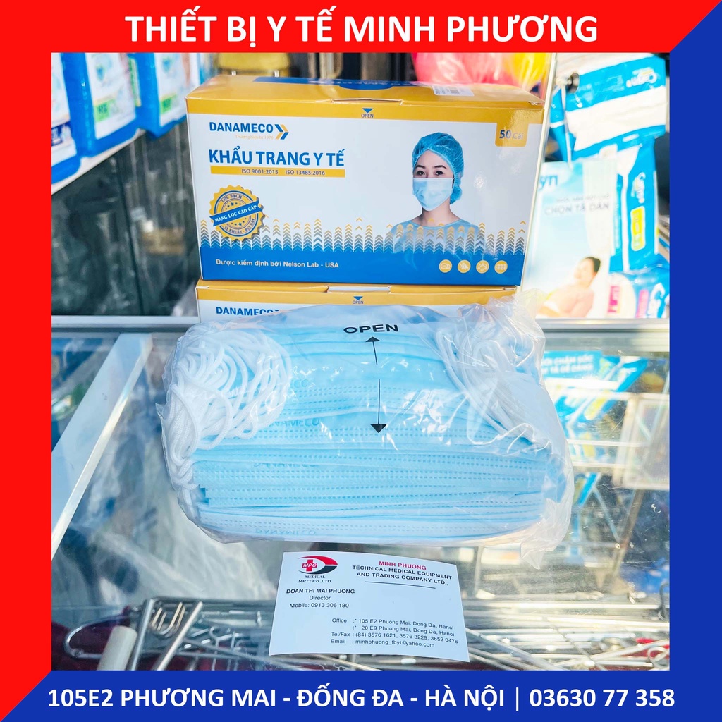 Khẩu trang DANAMECO chưa tiệt trùng