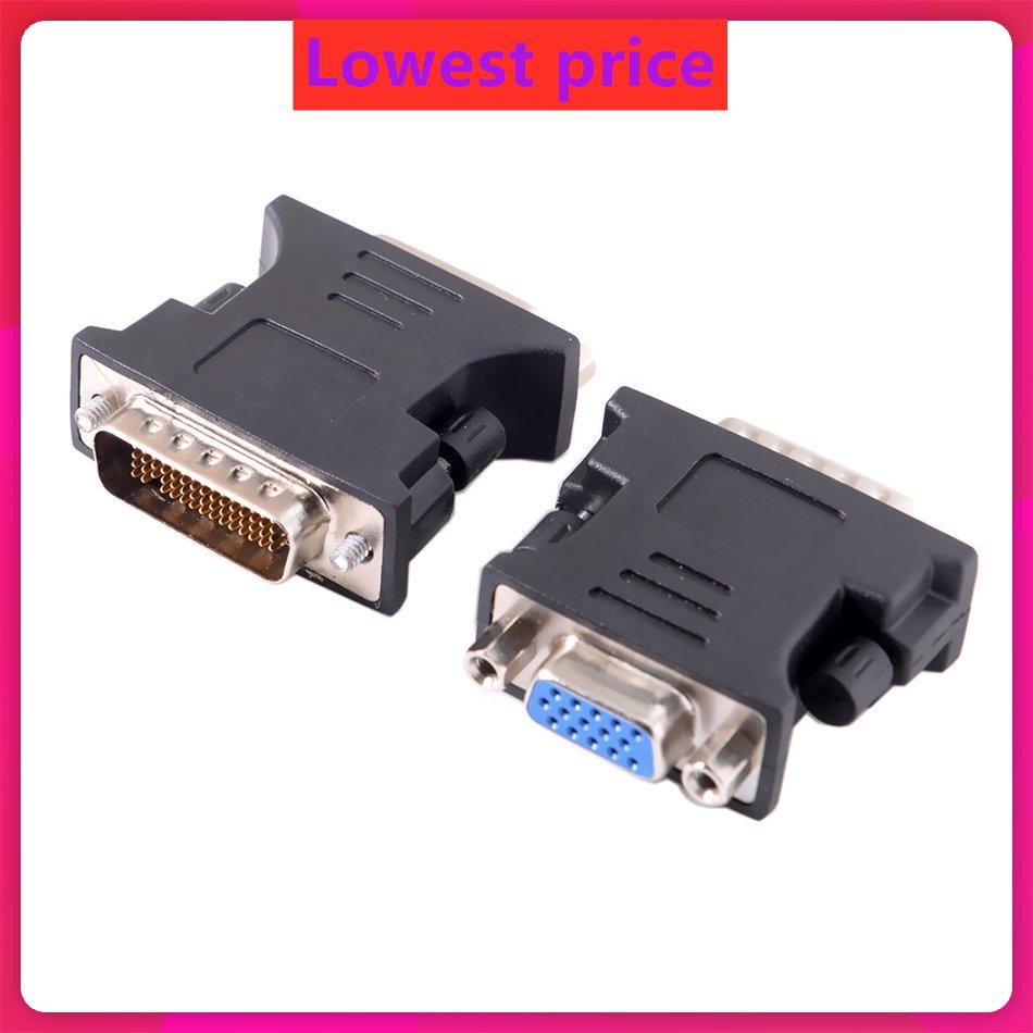 Đầu cắm chia nguồn video DMS-59 DMS59 59Pin DVI sang VGA tiện dụng