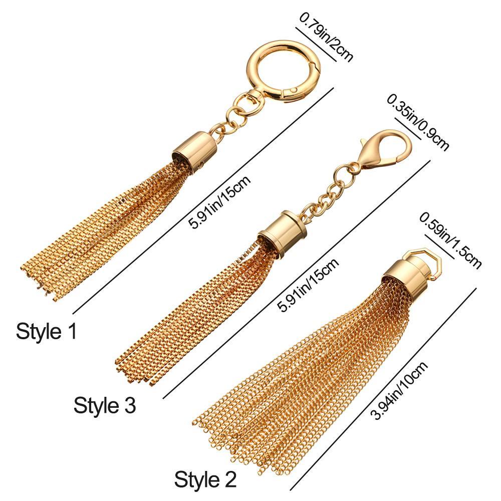 Móc Khóa Tua Rua Thời Trang Chất Lượng Cao