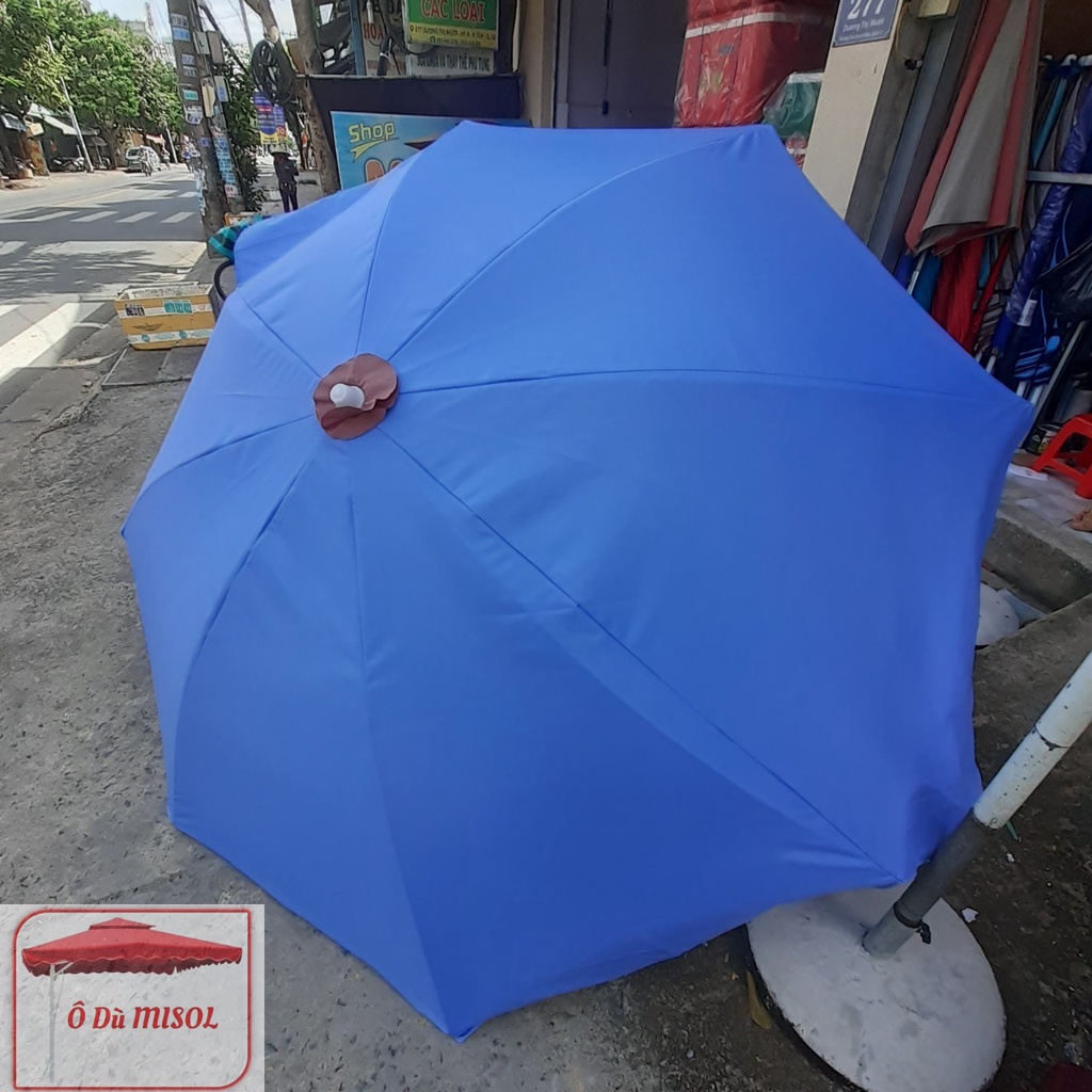 Ô DÙ CHE MƯA CHE NẮNG  3M 2M7 2M4 2M2 KÈO THÉP 100% KO DE