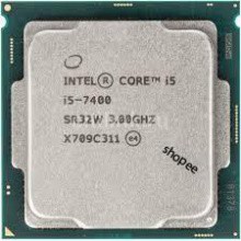 (gg5) CPU intel I5 - 7500+7400 Tray không box+tản