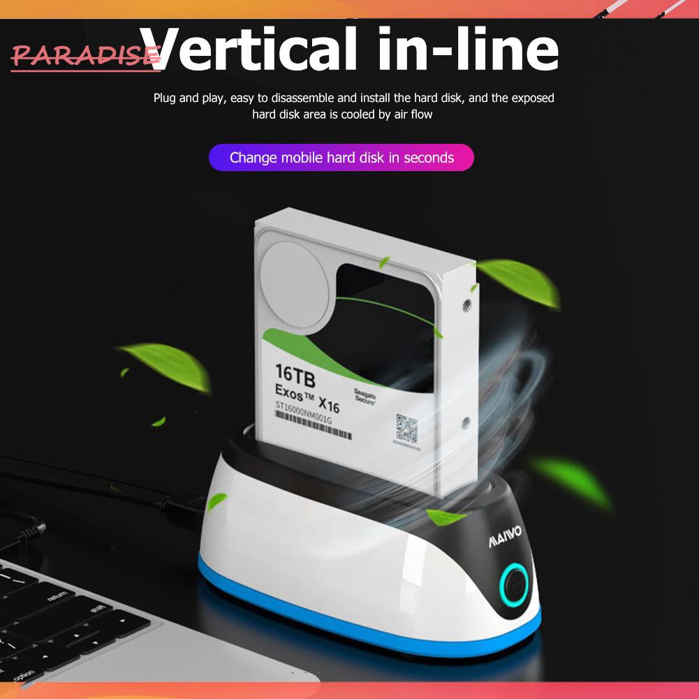 Bộ Chuyển Đổi Ổ Cứng Maiwo K306A Usb 3.0 Hdd Ssd 2.5 / 3.5 Inch