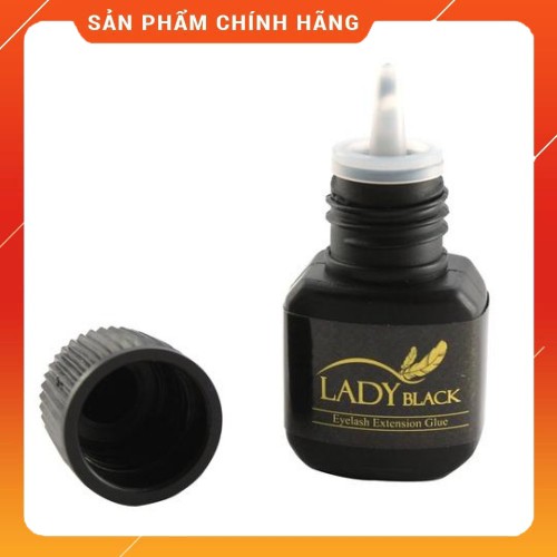 [SALE SỐC] Keo nối mi lady black Hàn Quốc, Chính Hãng, dung tích 5ml, thời gian khô ~3s, độ bền 5~6 tuần