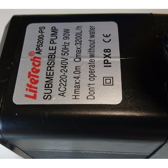 Máy tách bọt protein skimmer cho bể cá biển JEBo 520 90w