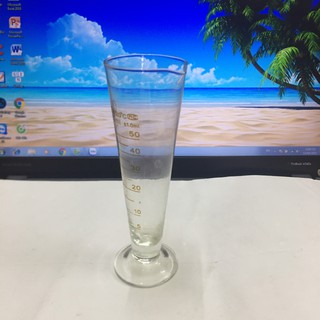 Cốc Thủy Tinh Bomex Có Chân, Chia Vạch, 10 - 100ml (Hàng Loại 1, Bao Chất Lượng, Bao Rẻ)