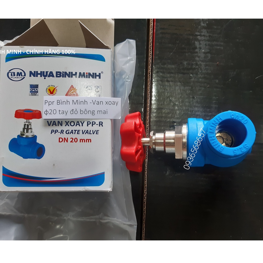Van xoay PPR20 - PPR Bình Minh - Chính hãng 100%