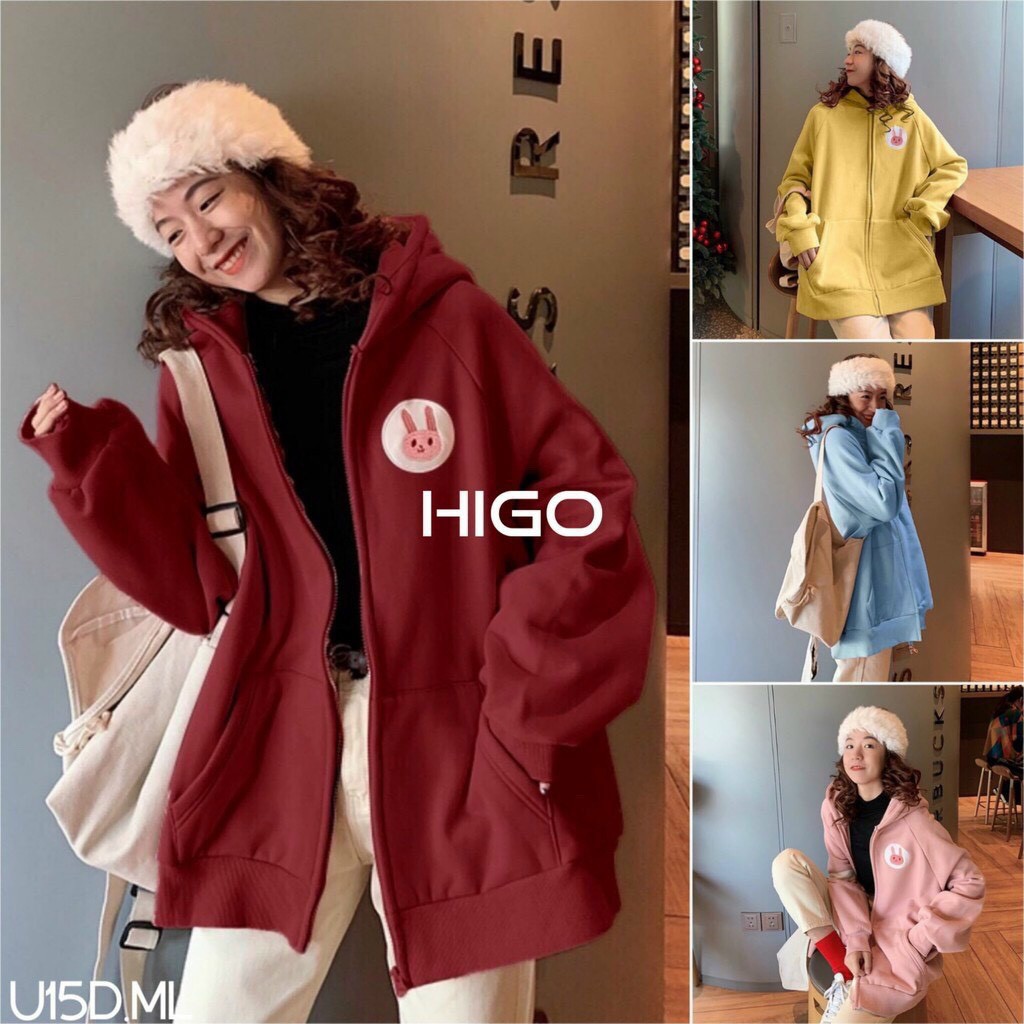 ÁO KHOÁC NỈ HOODIES NỮ SIÊU XINH DÀNH CHO CÁC BẠN TRẺ