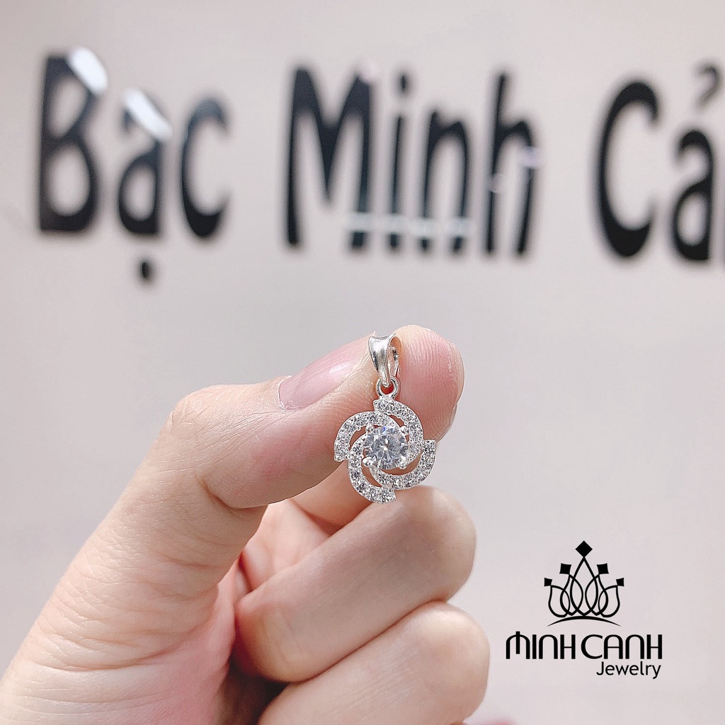 Dây Chuyền Bạc Nữ Xoắn Ốc Minh Canh Jewelry