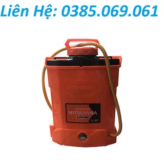 Bình phun xịt chạy điện 8l mitsuyama tl-8d