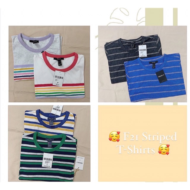 ÁO SỌC F21 XUẤT XỊN