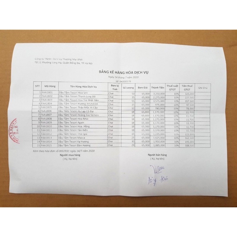 Sữa tắm nước hoa Tesori hương sen | BigBuy360 - bigbuy360.vn