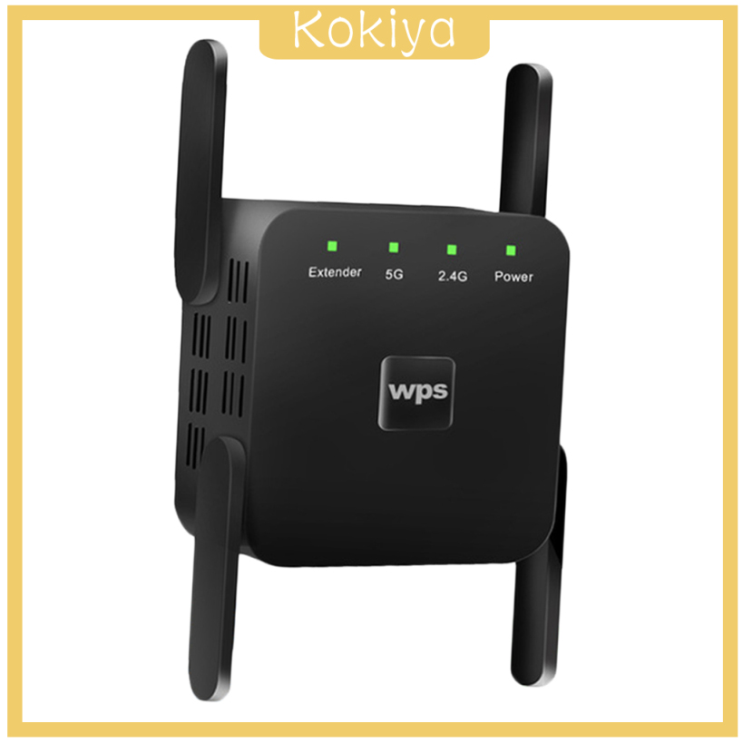 Bộ Khuếch Đại Tín Hiệu Wifi Không Dây 1200mbps 2.4g 5g 4 Ăng Ten | BigBuy360 - bigbuy360.vn