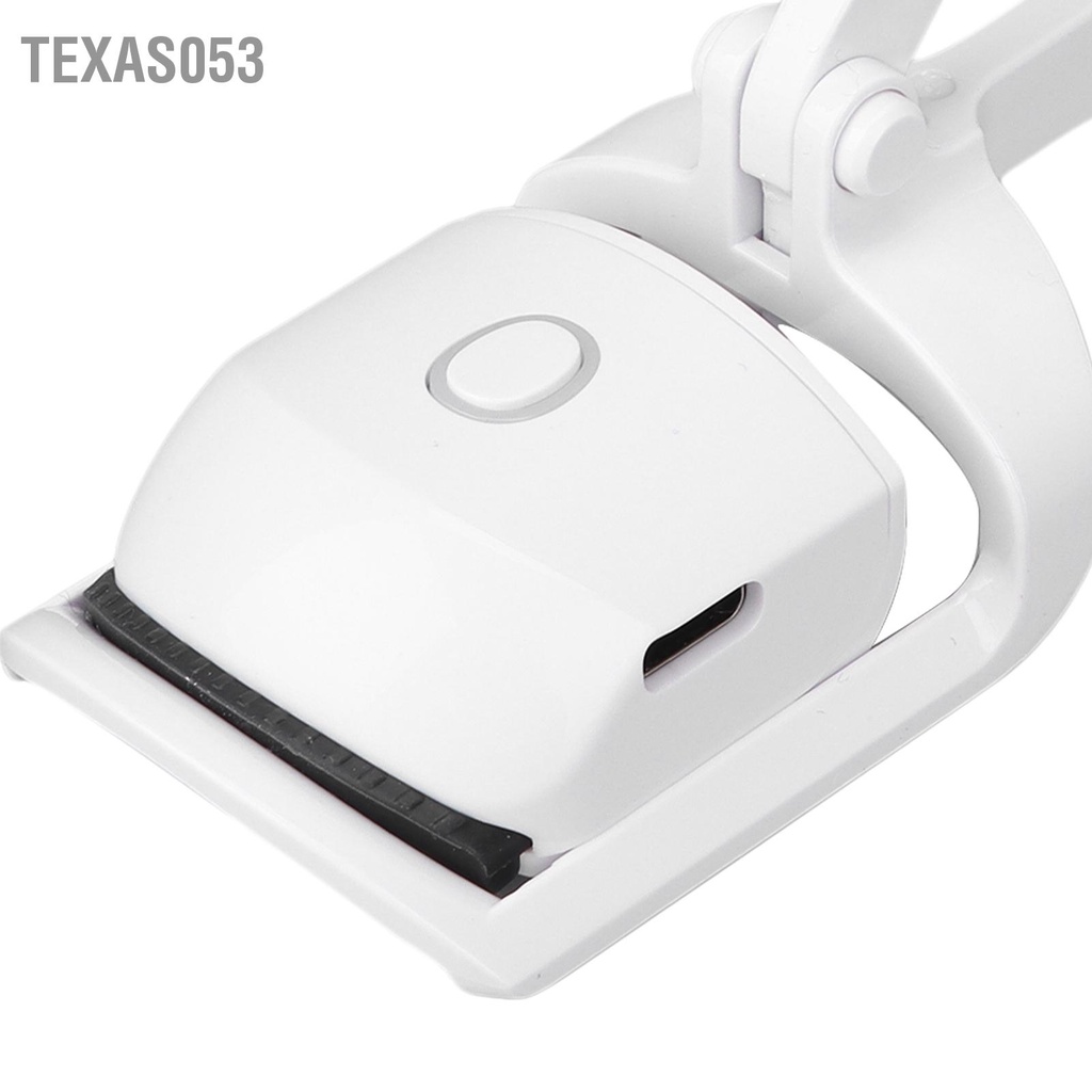 Hàng Sẵn Dụng cụ bấm cong lông mi Cầm Tay Có Thể Sạc Lại sử dụng nhiệt tạo hàng mi cong vút giữ lâu dài【Texas053】