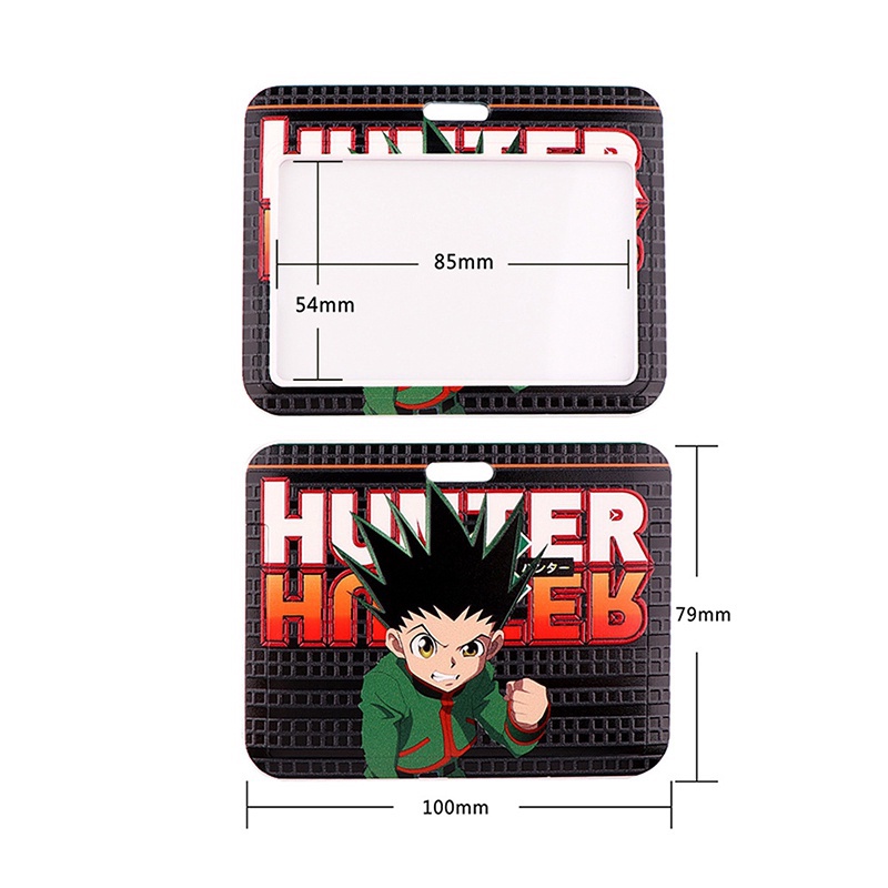 Vỏ Bảo Vệ Thẻ Kèm Dây Đeo Thẻ Hình Anime Hunter x Hunter