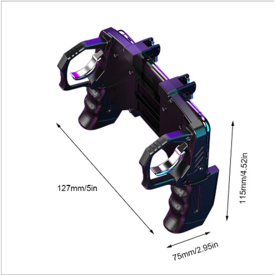 Giá đỡ tay cầm chơi game điện thoại Coputa dụng cụ chơi game K21 tặng kèm găng tay chơi game