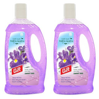 Combo 2 Chai Nước Lau sàn Gift 1000ml (Hương hoa thiên nhiên)