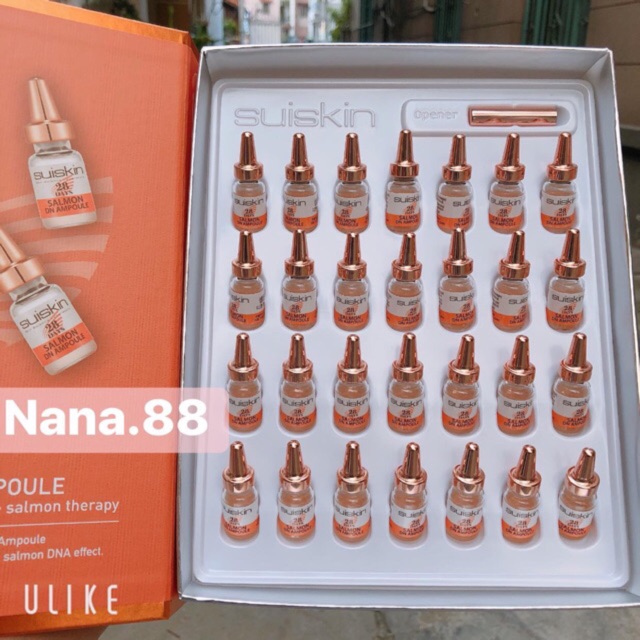 Tế bào gốc Salmon DN Ampoule Dược Mỹ Phẩm Suiskin 28 days