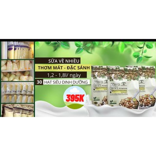 NGŨ CỐC KÍCH LỢI SỮA 30 HẠT QUEEN NATURE 800GR