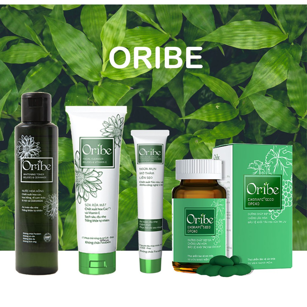 Viên uống đẹp da Oribe | Giảm mờ nám, sạm da, làm sáng da, chống lão hóa, bảo vệ da khỏi tia uv