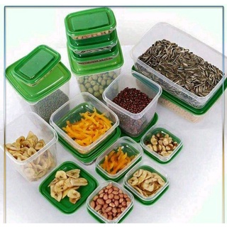 Bộ hộp nhựa kèm nắp 17 món