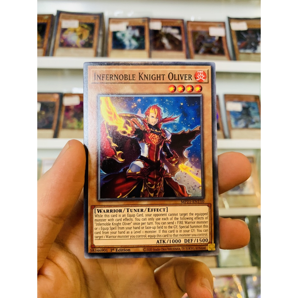 Thẻ Bài Lẻ YugiOh! Mã MP21-EN110 - Infernoble Knight Oliver - Common - 1st Edition