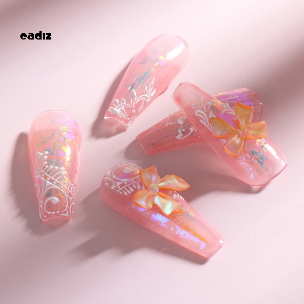 Phụ Kiện Trang Trí Móng Tay Hình Nơ 3D Thân Thiện Với Môi Trường