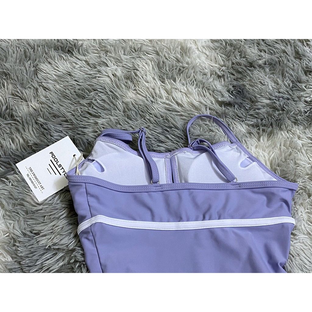 Bikini TÍM cao cấp co giãn 4 chiều màu HOT TREND -BM02