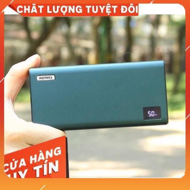 Sạc Dự Phòng Remax RPP-8 20.000 mAh - Sạc Siêu Nhanh 2 cổng QC3.0 - PD18W