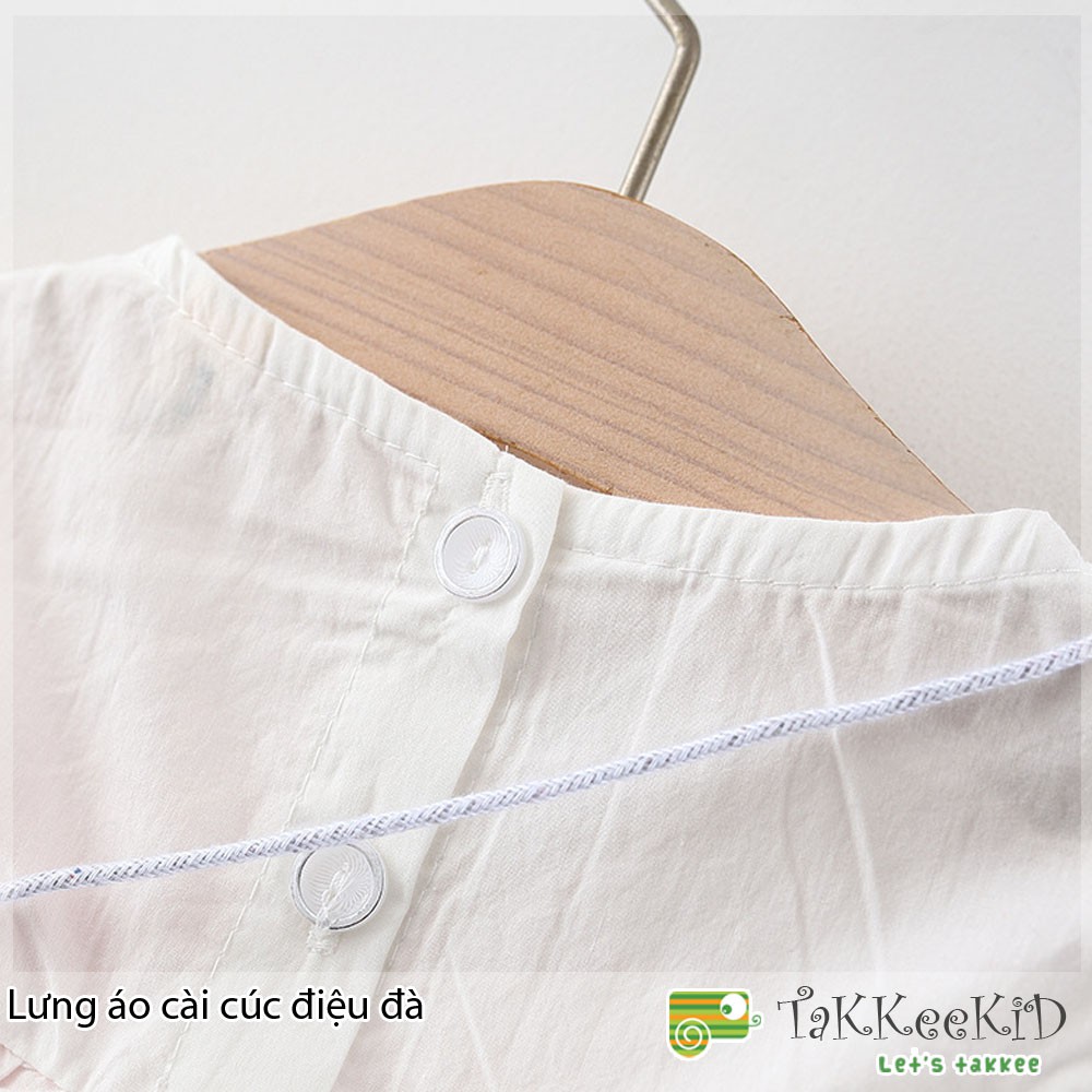 Váy Bé Gái, Đầm Hè Bé Gái Kiểu Dáng Babydoll Sang Chảnh Tặng Kèm Túi Vịt Đáng Yêu