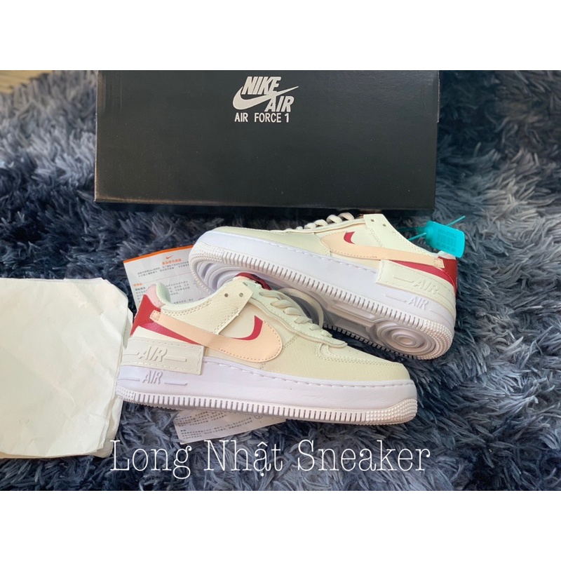 Giày Sneaker AF1 Shadow Sữa Giày Thể Thao Nữ Thấp Cổ