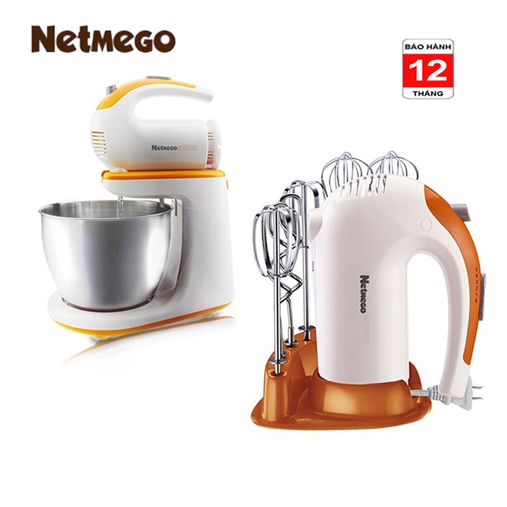 Máy đánh trứng - Nhào bột làm bánh Netmego 300W