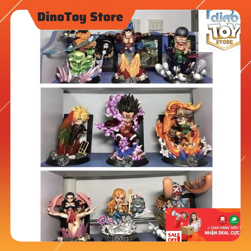 Mô Hình Set Team Luffy - One Piece