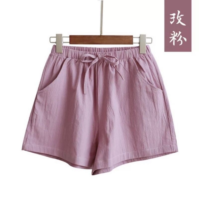 QUẦN SHORT NỮ LƯNG THUN