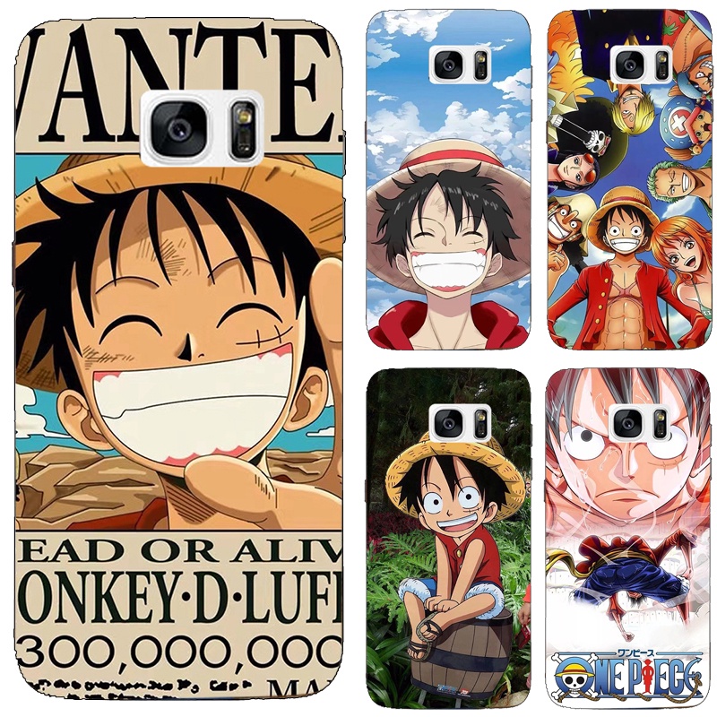 Ốp Lưng Điện Thoại Samsung Galaxy S6 S7 Edge Plus Hình Nhân Vật Anime One Piece