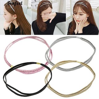 Băng đô cài tóc co giãn thời trang cho nữ