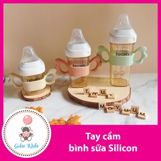 Tay cầm bình sữa silicon phù hợp với các bình cổ rộng