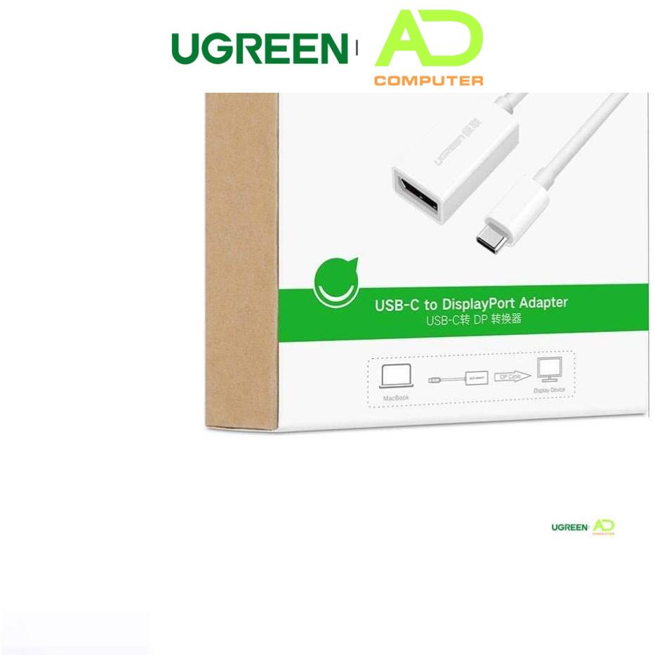 Cáp chuyển USB-C sang Displayport UGREEN MM130 40372 - Hàng phân phối chính hãng - Bảo hành 18 tháng