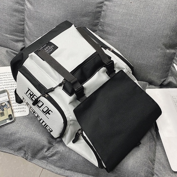 Balo du lịch nam nữ ZAJA size lớn đi phượt thời trang đi học nhiều ngăn đựng laptop ulzzang