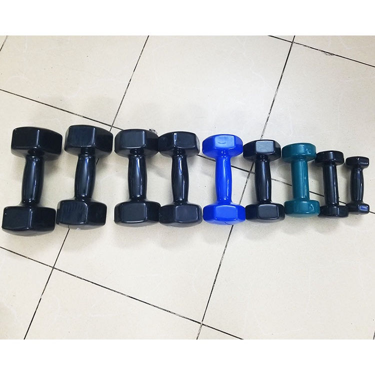 Tạ tay cao cấp 6kg - Tạ bọc cao su loại 6kg 1 chiếc