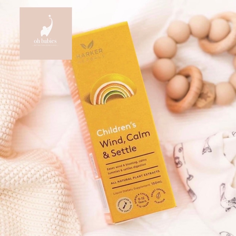 Harker Vàng cải thiện tiêu hoá Wind, Calm &amp; Settle [OH BABIES]