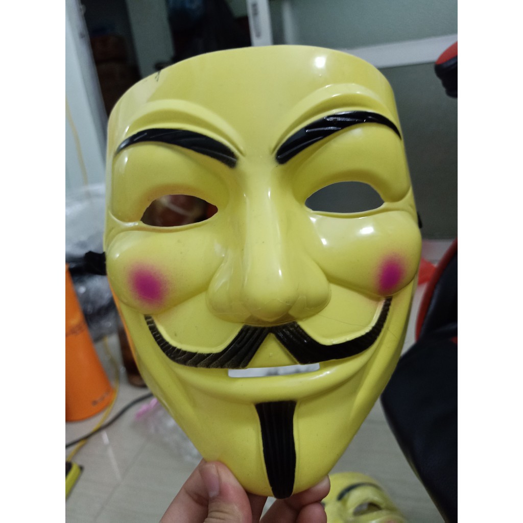 Mặt Nạ Hacker VÀNG ĐẬM 2021