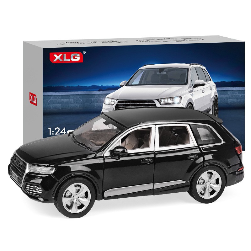 Xe mô hình tỉ lệ 1:24 chính hãng XLG Audi Q7 chất liệu hợp kim