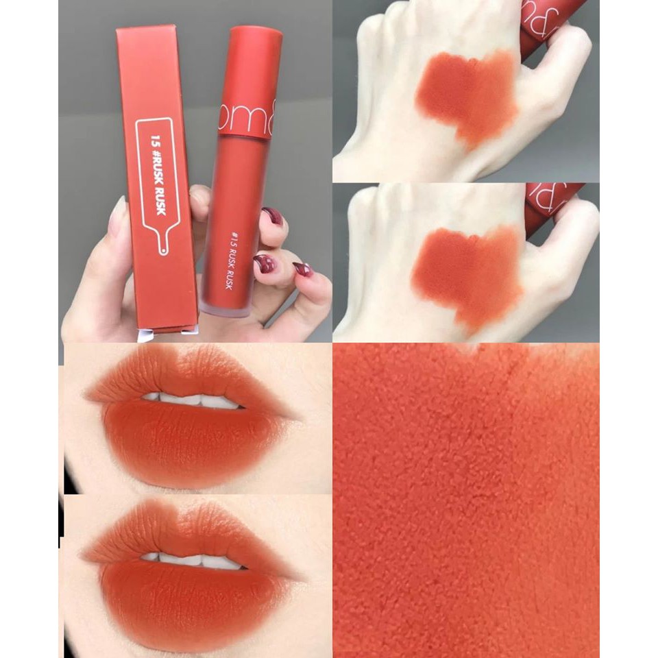 [NEW COLOR] Son Kem Lì Romand Zero Velvet Tint